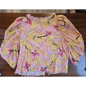Floral Puff Sleeve Top